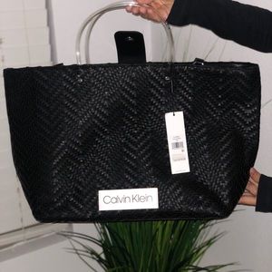 Calvin Klein black XL bag